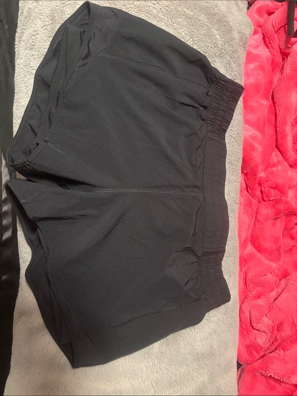Mondetta Black Performance Athletic Shorts